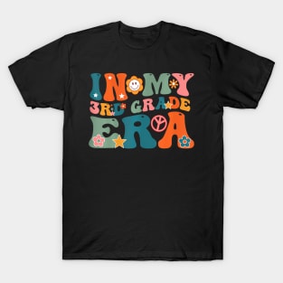 In My 3Rd Grade Era Third Grade Kids Groovy Teacher T-Shirt